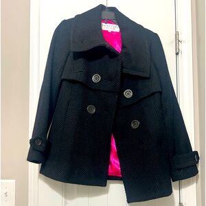Trina Turk Pea coat size 4 used in good condition.